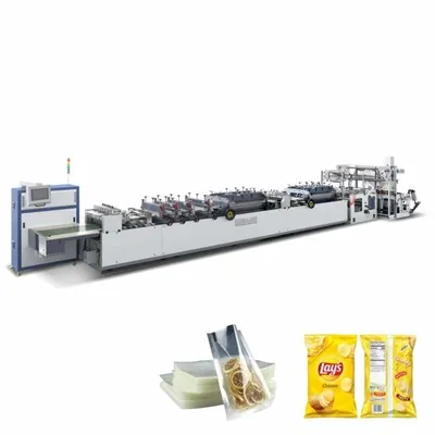 3-Side Sealing Middle Sealing Bag Making Machine
