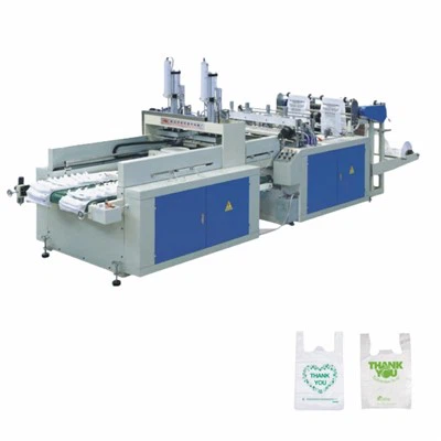 Automatic T-shirt Plastic Bags Making Machine