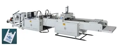 plastic carry bag making machine